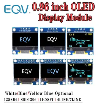 0.96 palcový OLED IIC Sériový Biely Displej Modul 128X64 I2C SSD1306 12864 LCD Displej Rada GND VCC SCL SDA 0.96