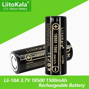 1-20pcs LiitoKala Lii-18A 18500 1500mAh nabíjateľná lítiová batéria 3,7 V silnom svetle baterky anti-svetlo špeciálne cesto