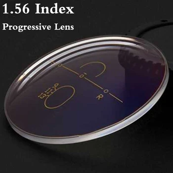 1.56 Index Asférické Multi Zameranie Progresívne Šošovky CR-39 Predpis Krátkozrakosť Presbyopia Okuliare Objektív Anti-Žiarenia RS017