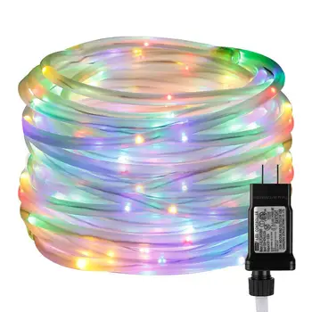 100/200/300 LED Lano String Svetlá Nepremokavé Medený Drôt Trubice Víla Garland Vianočné Svetlo pre Záhradné Dvore Cestu Strom Decor