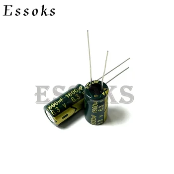 10pcs Elektrolytický Kondenzátor 6.3V1800UF 6.3 V 1800UF 8 X 16 mm Vysoká Frekvencia Low ESR Hliníkové Kondenzátory