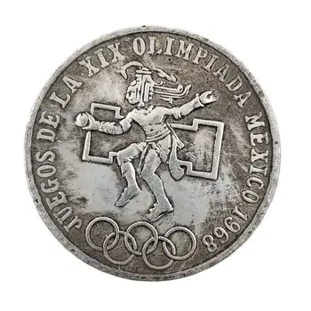 1968 Mexickej Pamätné Mince Zber Juegos De La Xix Olimpiada Mexiko Domáce Dekorácie Plavidlá So Suvenírmi Darček