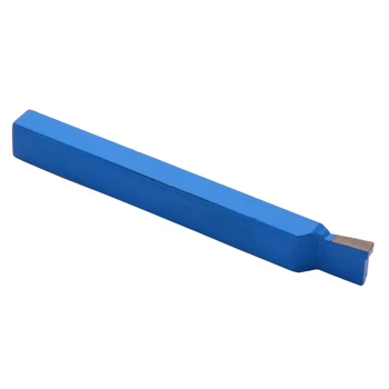 1Pcs Modrá DIN4981 Karbidu-Nahnuté Sústruh Nástroj 12x8mm Zapichovanie Cut-off Nástroje Vysokú Tvrdosť Sústruh Otáčania Nástroja
