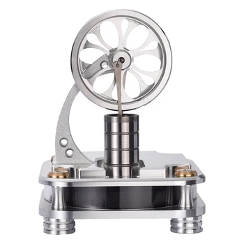 2021 Odolné Nízkej Teplote All-metal Stirling Motor Model Hračka pre Triedy Výučby Vedy Model Budovy, Parné Kmeňových Auta