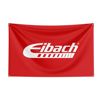 90x150cm Eibachs Vlajka Polyester Vytlačené Racing Car Banner Pre Decor