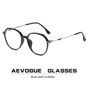 AEVOGUE Anti-Blu-ray Okuliare Predpis Rám Dámy Optické Okuliare Módne Okuliare AE1012