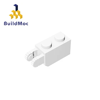 BuildMOC Kompatibilné Montuje Častice 30365 Záves Tehla 1x2 Pre Stavebné Bloky Súčastí DIY Educatio