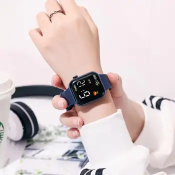 Digitálny Smart športové hodinky Ženy hodinky digitálne led elektronické náramkové hodinky Vodotesné fitness hodinky Mužov, deti hodín, Hodiniek
