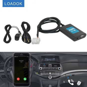 DMC Bluetooth A2DP, USB AUX Adaptér Kábel pre Honda Accord Občianske Fit CRV Mesto Mikrofón Rádio MP3 Audio CD Menič Vstup