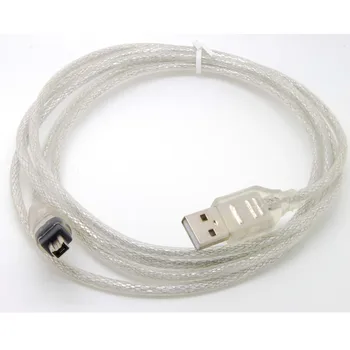 Doprava zadarmo 4feet USB usb2.0 Dátový kábel Firewire IEEE 1394 na MINI DV HDV videokamera ak chcete upraviť pc Zadarmo shippingnew