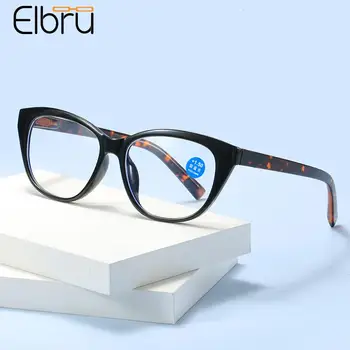 Elbru Počítač Bluelight Okuliare Na Čítanie Ženy Muži Anti Modré Lúče Ďalekozrakosť Optické Okuliare Farebný Štvorec Čítanie Okuliare