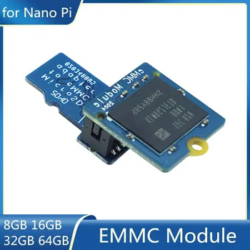 EMMC Modul 8 GB 16 GB 32 GB, 64 GB pre Nano Pi s Micro SD-kompatibilné eMMC Modul Adaptér T2 Vložené Multi Media Card