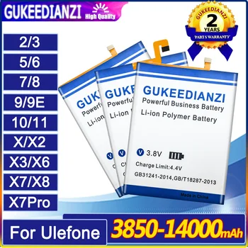 GUKEEDIANZI Batérie pre Ulefone Brnenie 2 3 5 5 6 7 8 9 9E 10 11 11T X X2 X3 X5 X6 X7 X8 X7Pro/pre Ulefone X 3066/Vienna + Nástroje