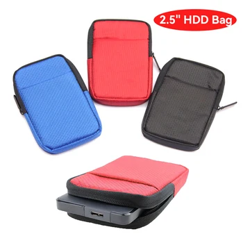 HDD Taška Externý Pevný Disk USB Disku Skladovanie Taška puzdro Vykonávať Usb Kábel Prípade pre Externý Prenosný HDD Box Prípade Anti-Drop