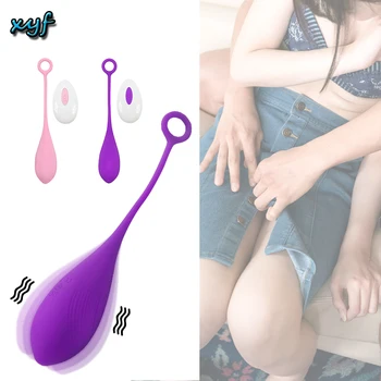 Masáž Vibrátorom Vajcia Stimulátor Klitorisu Masturbator G Mieste Vaginálne Guľôčky Vibračné Vajíčko Ženská Masturbácia, Sexuálne Hračky pre Ženy