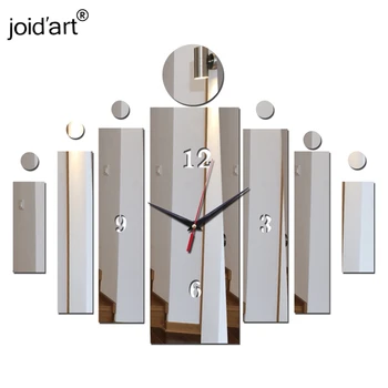  nové špeciálne real ponúka Akryl hodiny nástenné hodiny zrkadlo sledovať obývacia izba quartz moderné domáce dekorácie