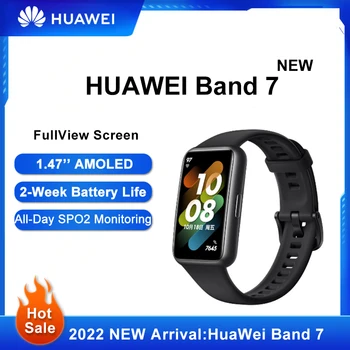 Originál Nový Huawei Kapela 7 Smart Kapela Kyslíka v Krvi, 1.47