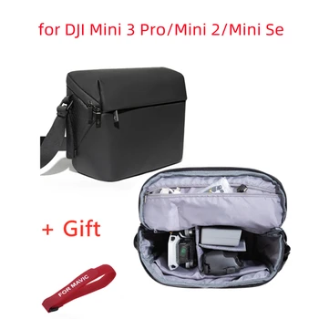 pre DJI Mini 2 Taška cez Rameno Drone Prípade Veľkú Kapacitu, Cestovný Box na DJI Mini 3/DJI Mini 3 Pro Batoh Príslušenstvo puzdro