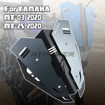 Pre YAMAHA MT-03 25 MT03 MT25 2020 Motocykel čelné Sklo Čelné sklo, Hliníkový Držiak Deflektor