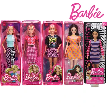 Pôvodné Barbie Model Hračky GRB50 Módne Bábiky Zábava, Módne Barbie Model Pop Hračky pre Deti, Hračky pre Dievčatá Princezná Narodeninám