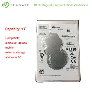 Seagate 1 TB ST1000LM035 Pevný Disk Pre Prenosné PC 5400RMP 64MB Cache, 2.5 palcový HDD SATA 3.0 Internej Jednotky Pevného Disku
