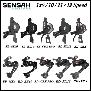 SENSAH MTB Bike Motocykle MX9 RX10 CRX Pro RX12 XRX 1x9 1x10 1x11 1x12 Rýchla Spúšť radiaca páka Zadnej Prehadzovačky Pre M6000 M9100