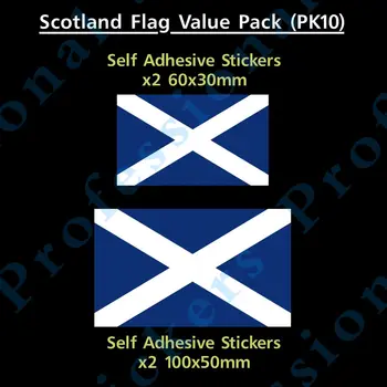 Vtipné Škótsko / Škótskej Vlajka Nálepky Obtlačky - Value Pack! - Van, Automobil, Vozidlo, Karavan Motocykel Vinylové nálepky na auto Motos