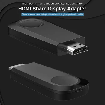 Wireless Display Dongle Adaptér 1080P Bezdrôtový Adaptér HDMI Prijímač Audio Adaptér Domácej Audio A Video Zariadenia Výnimočné