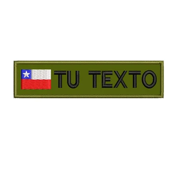 Čile Vlajka Vlastné Vyšívané Názov Škvrny, Odznaky, Nálepky, Šitie Na Háku Podklad Žehlička Na Transfery Pre Armádu Airsoft Zbraň Tašky