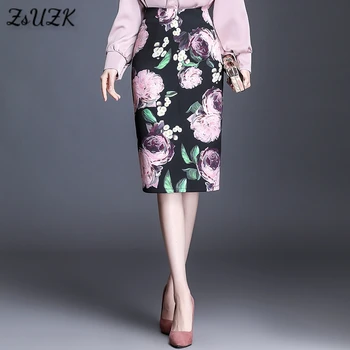 Ženy Vintage Sukne Nový Čínsky Štýl Jednoduchý, Tenký, Vysoký Pás Pack Hip Ženské Sukne