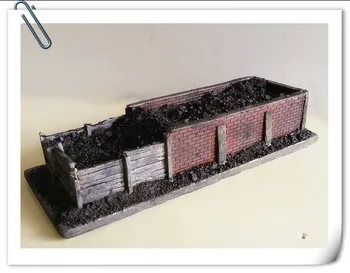 1/87 Model Vlaku ho meradle uhlia dvore architektonický model materiálov Doprava Zadarmo