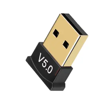 10 Ks USB Bluetooth-kompatibilné 5.0 Adaptér Vysielač, Prijímač, Zvukový Modul Bezdrôtový USB Adaptér pre Počítač PC, Notebook
