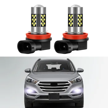 2ks LED Hmlové Žiarovky Pre Hyundai Tucson 2016 2017 2018 2019 2020 2021 Predné Hmlové Žiarovky