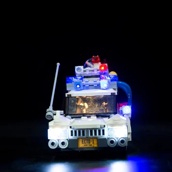LED Svetla Kit Pre 21108 Ghostbusters Ecto-1 Auto Tehly HOBBY Hračky Nastavenie (Nie je Súčasťou dodávky Stavebných Blokov)