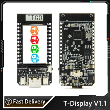 TTGO T-Zobrazenie 1.14 Palcový LCD riadiacej Dosky ESP32 Bezdrôtový Modul, WiFi, Bluetooth, Nízka Spotreba Vývoj Doska